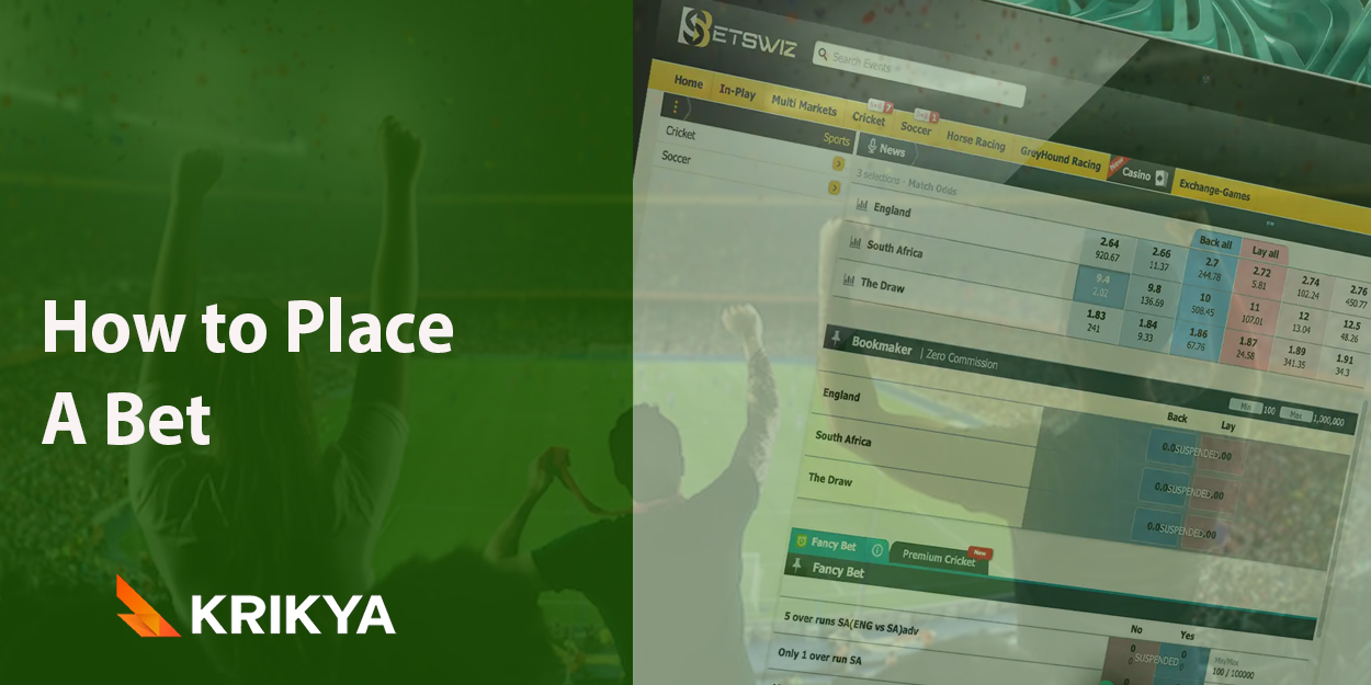 Place bet on Krikya Bangladesh